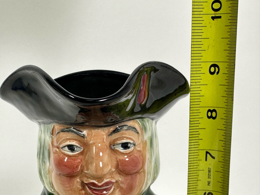 Vintage Early Royal Doulton Toby Character Mug 1934-1938 Variation 1 'Charrington & Co.' Toby Ale D8074 Large Made In England 9H Estimate $400 [Photo 8]