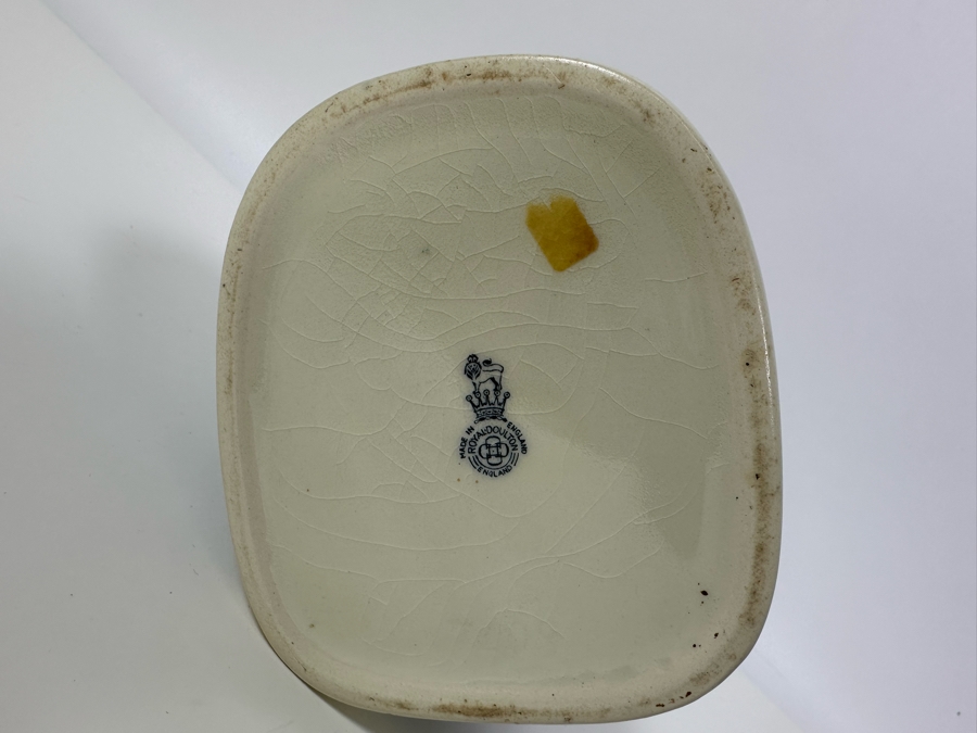 Vintage Early Royal Doulton Toby Character Mug 1934-1938 Variation 1 'Charrington & Co.' Toby Ale D8074 Large Made In England 9H Estimate $400 [Photo 6]