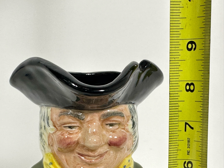 Vintage Early Royal Doulton Toby Character Mug 1939-1991 'Happy John' D6031 Large Made In England 8.5H [Photo 8]