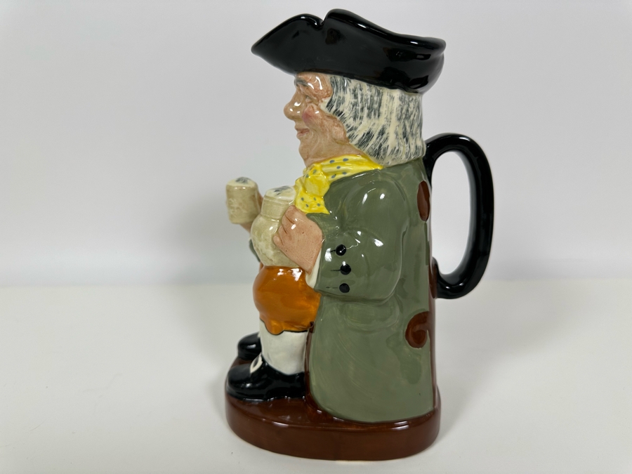 Vintage Early Royal Doulton Toby Character Mug 1939-1991 'Happy John' D6031 Large Made In England 8.5H [Photo 6]