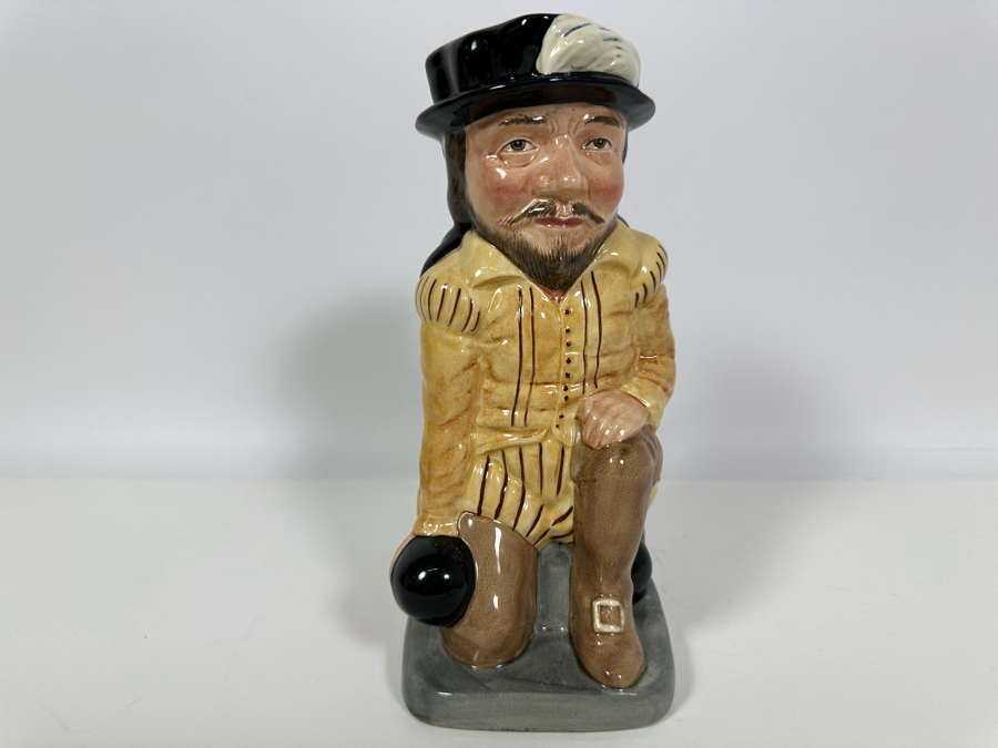 Vintage 1980 Royal Doulton Character Mug 'Sir Francis Drake' D6660 Made In England Issued To Commemorate The 400th Anniversary Of The Circumnavigation Of The World 9H [Photo 2]