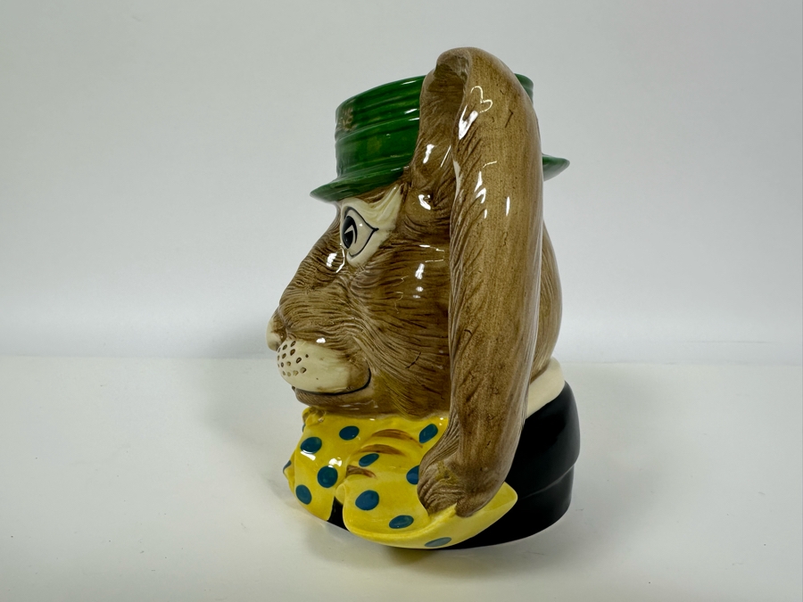 Vintage 1988 Royal Doulton Toby Mug 'The March Hare' D6776 Large Made In England 6H [Photo 5]