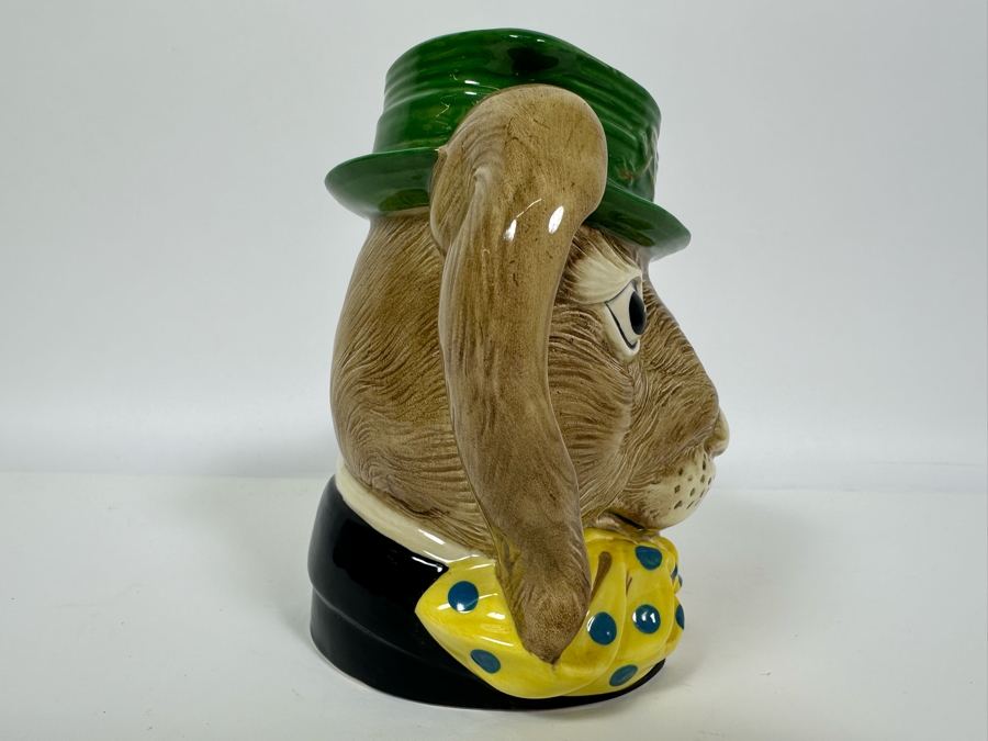 Vintage 1988 Royal Doulton Toby Mug 'The March Hare' D6776 Large Made In England 6H [Photo 3]
