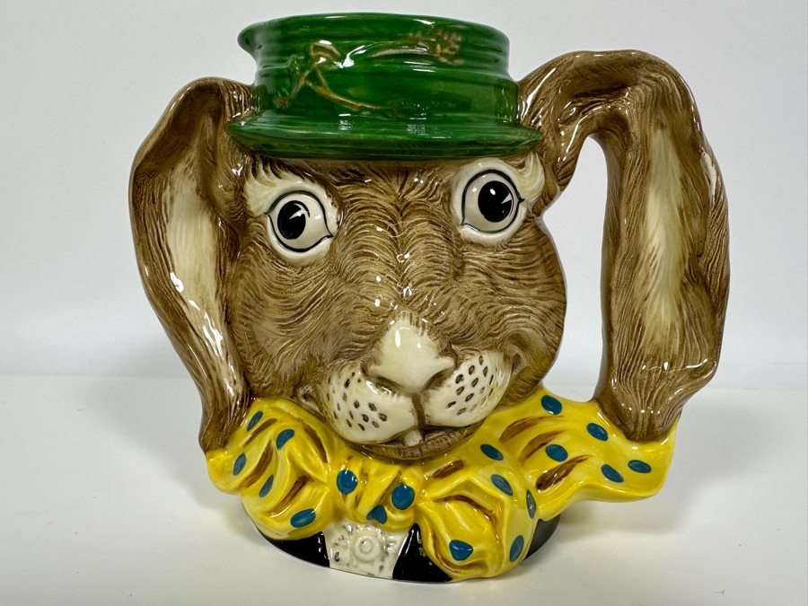 Vintage 1988 Royal Doulton Toby Mug 'The March Hare' D6776 Large Made In England 6H [Photo 2]