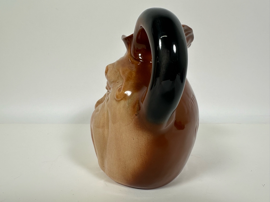 Vintage Royal Doulton Toby Mug 'John Barleycorn' D5327 Special Exhibition Reproduction Limited Edition To 7,500 Pieces Large Made In England 6H Signed By Michael Doulton In 1978 [Photo 6]