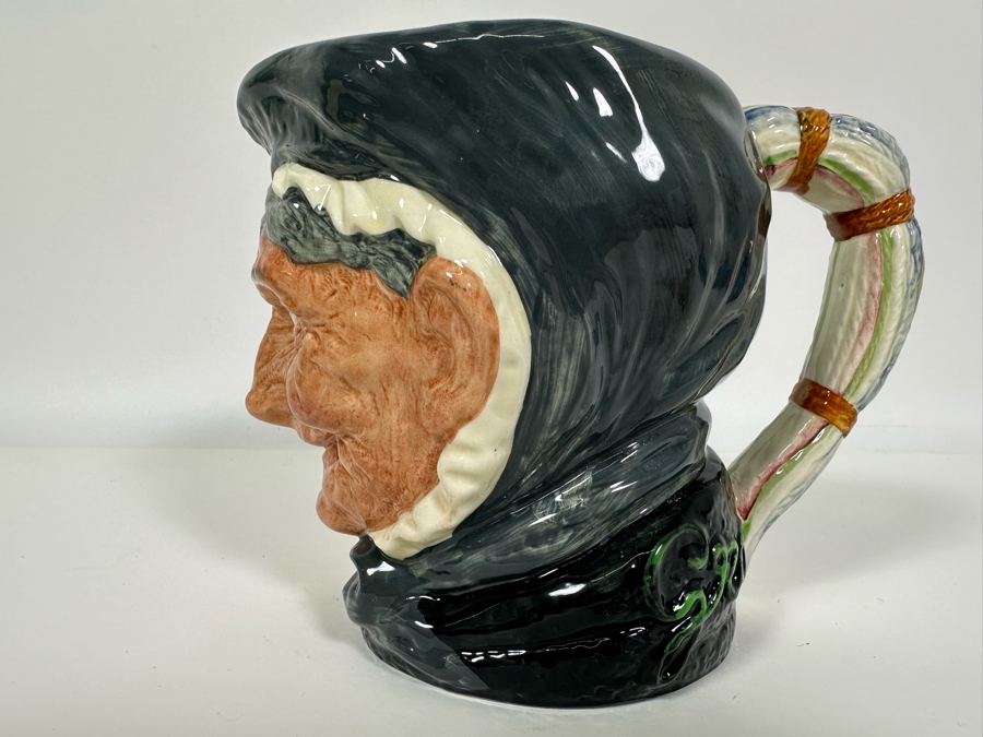 Vintage Early Royal Doulton Toby Character Mug 'Granny' D6384 Large Made In England 6H [Photo 6]