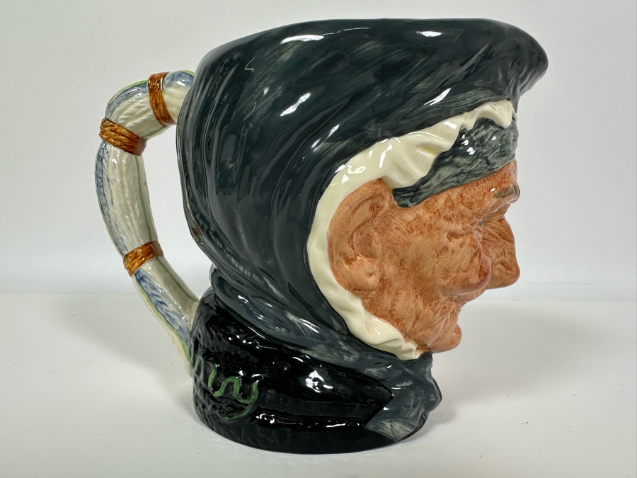 Vintage Early Royal Doulton Toby Character Mug 'Granny' D6384 Large Made In England 6H [Photo 4]