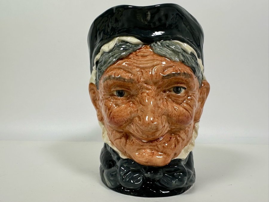 Vintage Early Royal Doulton Toby Character Mug 'Granny' D6384 Large Made In England 6H [Photo 2]