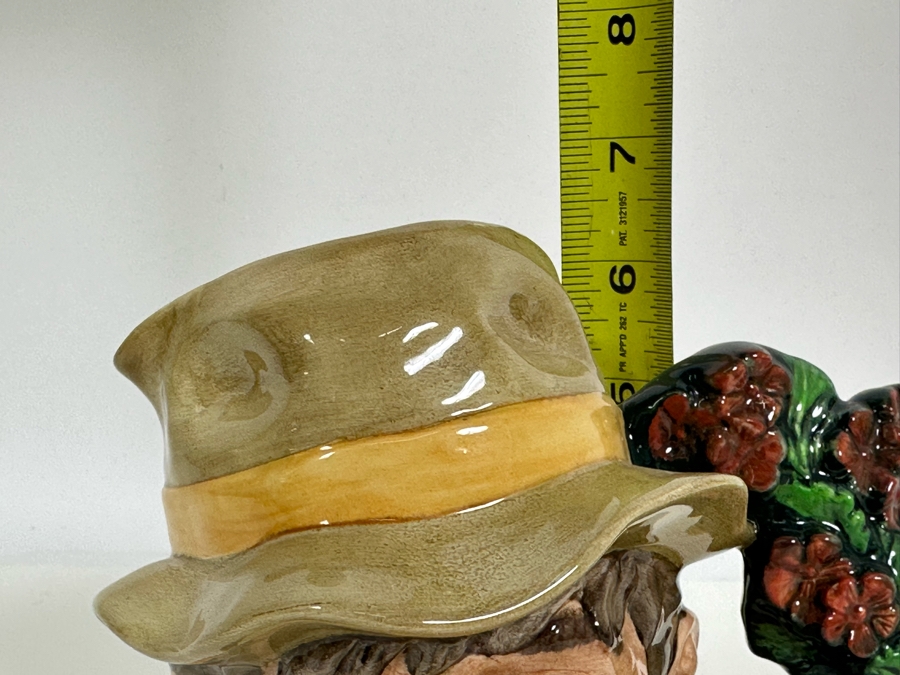 Vintage 1990 Royal Doulton Toby Mug 'The Gardener' D6867 Large Made In England 6.5H [Photo 8]