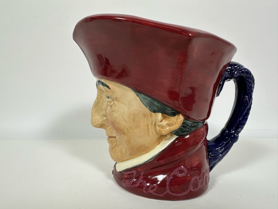 Vintage Early Royal Doulton Toby Mug With 'A' Mark 'The Cardinal' D5614 Large Made In England [Photo 5]