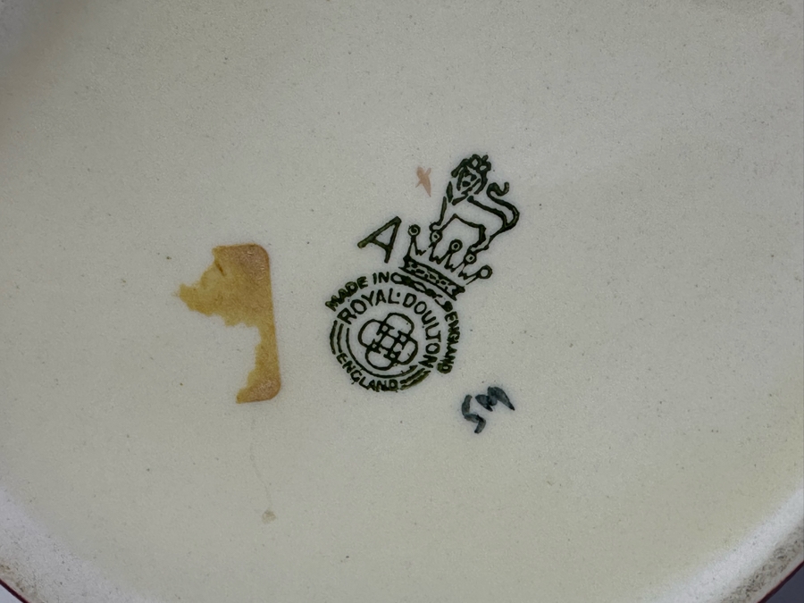 Vintage Early Royal Doulton Toby Mug With 'A' Mark 'The Cardinal' D5614 Large Made In England [Photo 7]