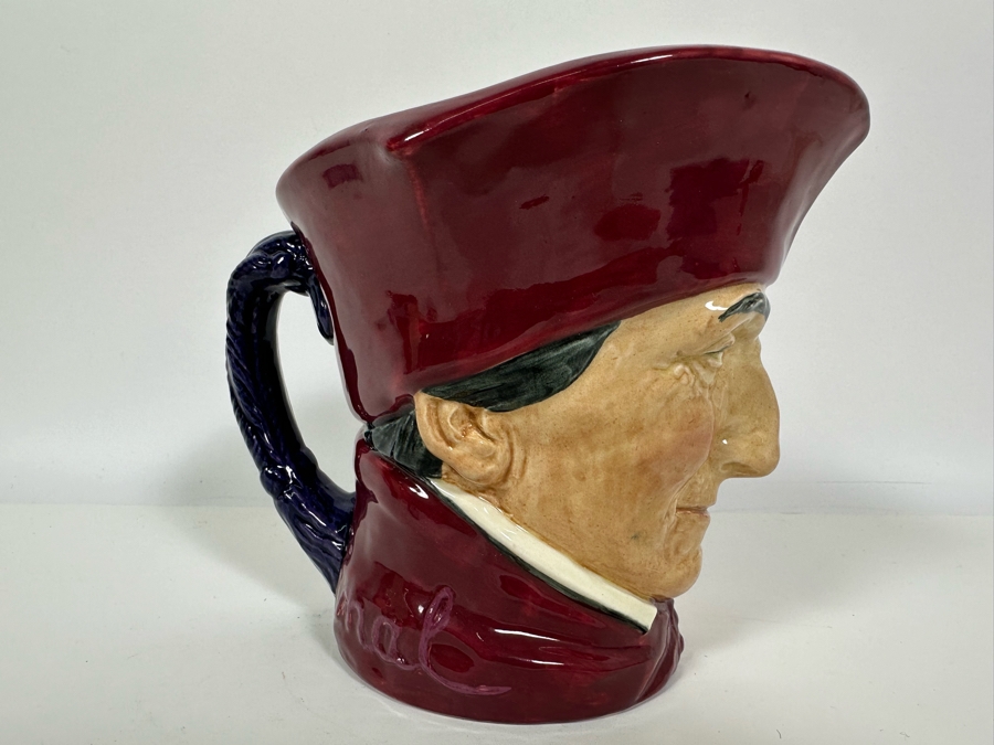 Vintage Early Royal Doulton Toby Mug With 'A' Mark 'The Cardinal' D5614 Large Made In England [Photo 3]