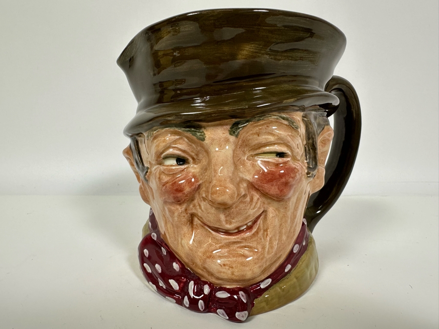 Vintage Early Royal Doulton Toby Mug With 'A' Mark 'Sam Weller' Charles Dickens Character D6064 Large Made In England 5.25H [Photo 2]