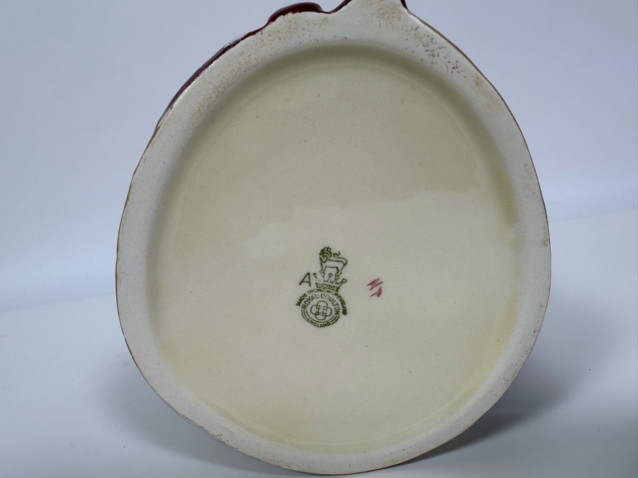 Vintage Early Royal Doulton Toby Mug With 'A' Mark 'Sam Weller' Charles Dickens Character D6064 Large Made In England 5.25H [Photo 6]