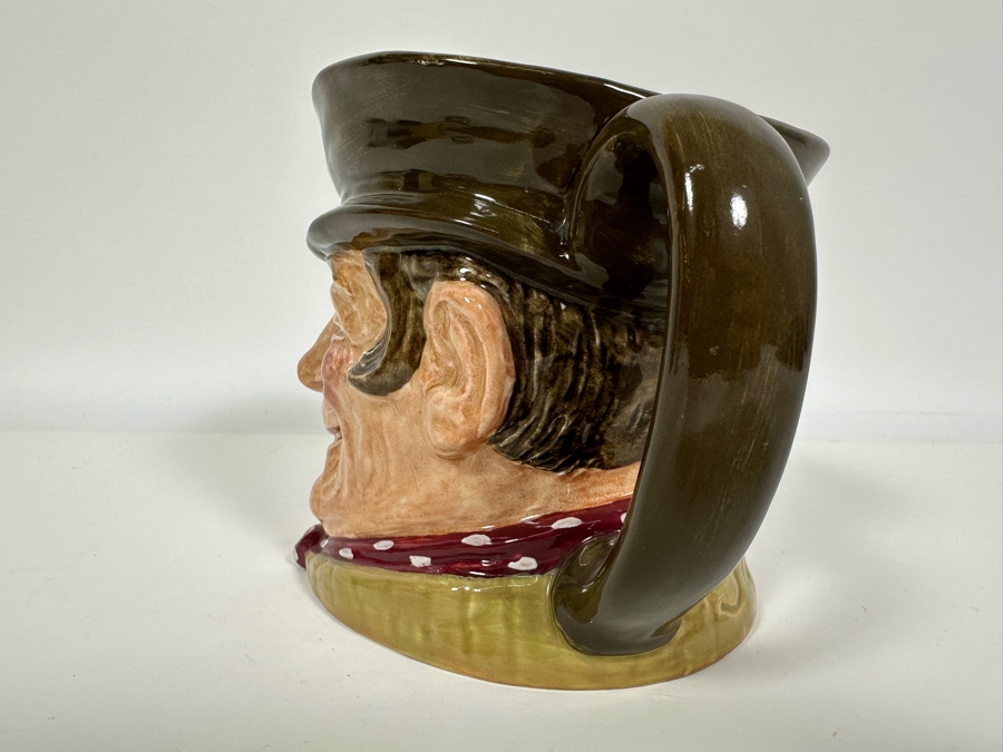 Vintage Early Royal Doulton Toby Mug With 'A' Mark 'Sam Weller' Charles Dickens Character D6064 Large Made In England 5.25H [Photo 5]