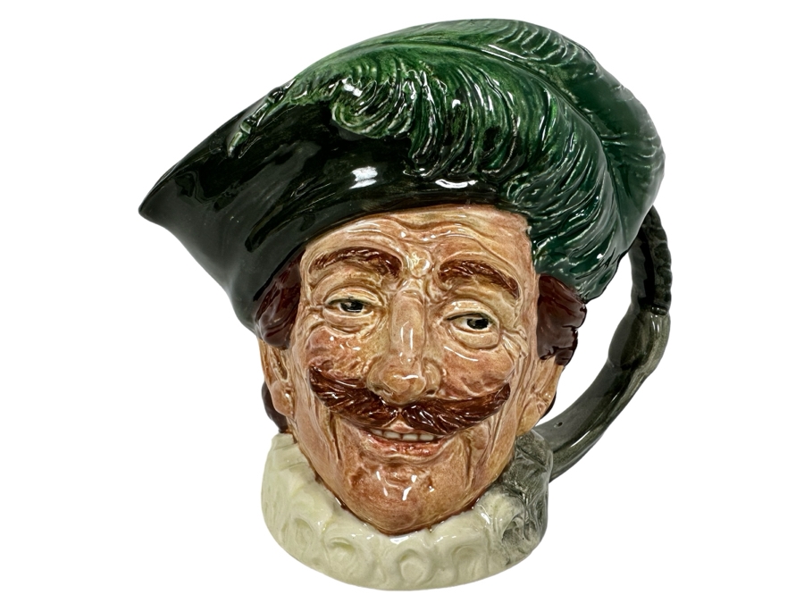 Vintage Early Royal Doulton Toby Mug With 'A' Mark 'Cavalier' D6114 Large Made In England 6H [Photo 1]