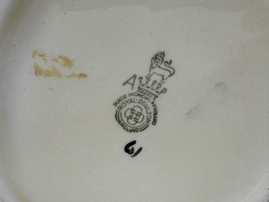 Vintage Early Royal Doulton Toby Mug With 'A' Mark 'Cavalier' D6114 Large Made In England 6H [Photo 7]