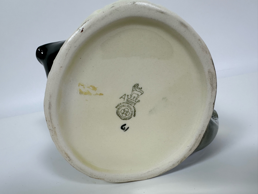 Vintage Early Royal Doulton Toby Mug With 'A' Mark 'Cavalier' D6114 Large Made In England 6H [Photo 6]