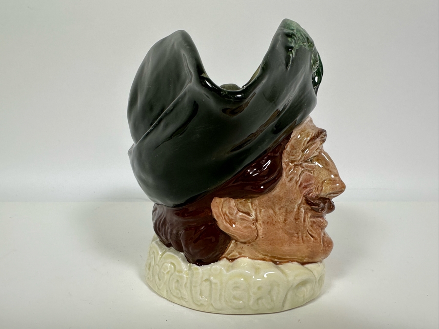 Vintage Early Royal Doulton Toby Mug With 'A' Mark 'Cavalier' D6114 Large Made In England 6H [Photo 3]