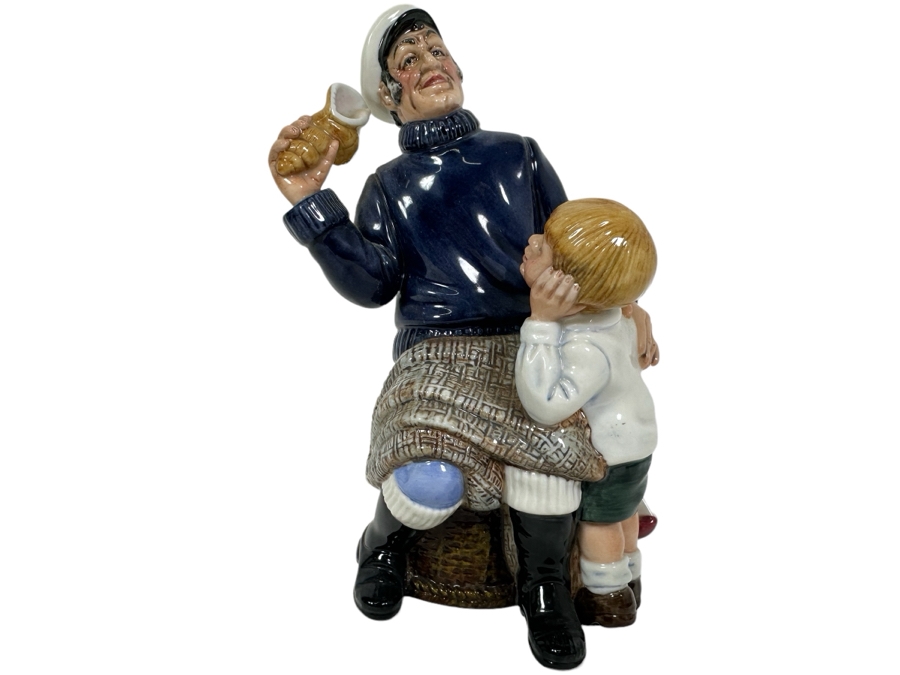 Vintage 1982 Royal Doulton Figurine 'Song Of The Sea' HN2729 Large Made In England 7.5H [Photo 1]