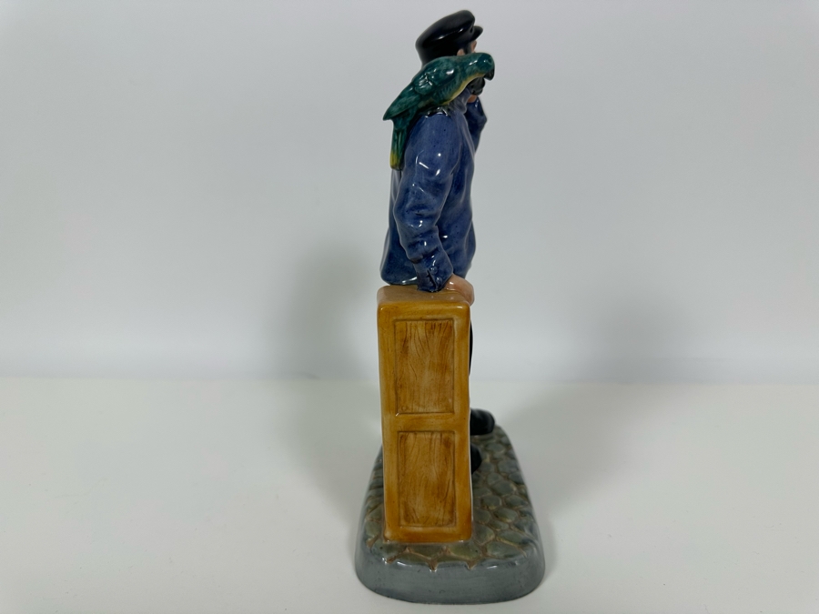 Vintage 1981 Royal Doulton Figurine 'All Aboard' Deep Sea Fishing Trips Depart 10 A.M. HN2940 Large Made In England 9.25H [Photo 6]