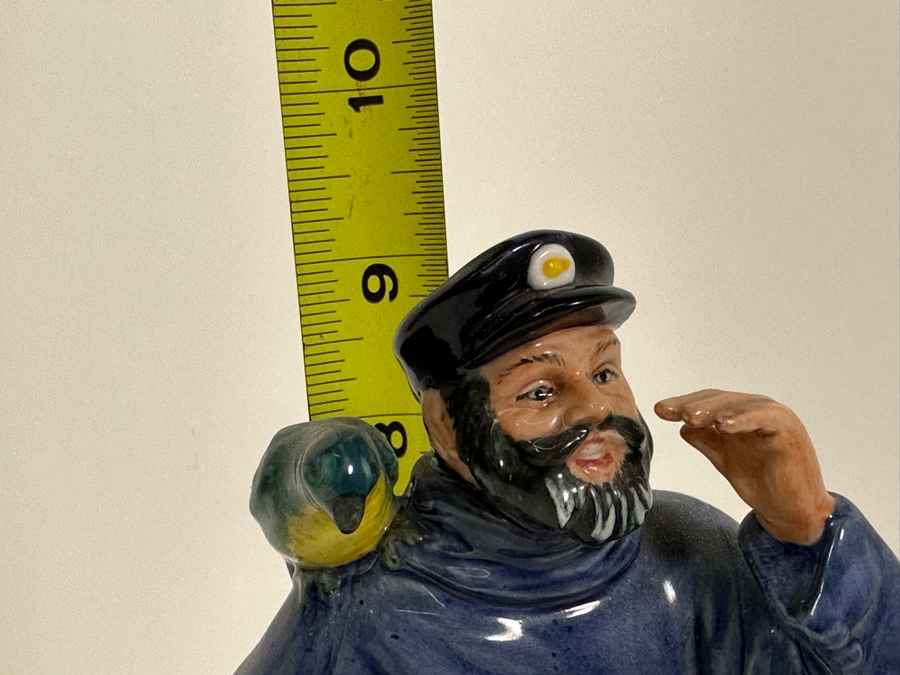 Vintage 1981 Royal Doulton Figurine 'All Aboard' Deep Sea Fishing Trips Depart 10 A.M. HN2940 Large Made In England 9.25H [Photo 11]