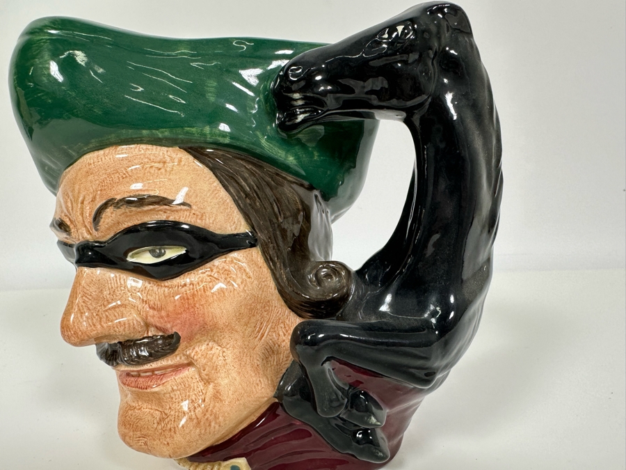Vintage 1959 Royal Doulton Toby Mug 'Dick Turpin' D6528 Large Made In England 7.25H [Photo 6]