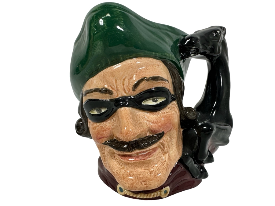 Vintage 1959 Royal Doulton Toby Mug 'Dick Turpin' D6528 Large Made In England 7.25H [Photo 1]
