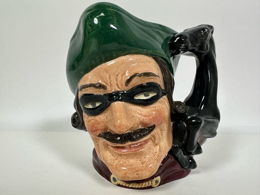 Vintage 1959 Royal Doulton Toby Mug 'Dick Turpin' D6528 Large Made In England 7.25H [Photo 2]