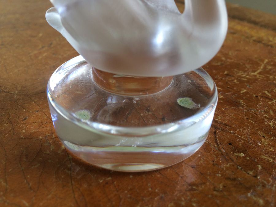 Lalique France Frosted Swan [Photo 5]