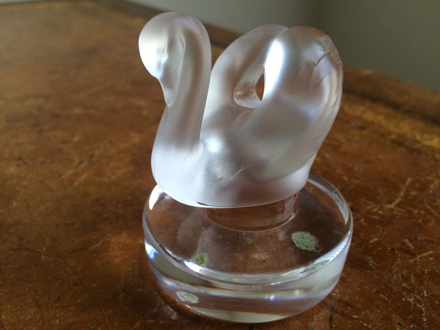 Lalique France Frosted Swan [Photo 7]