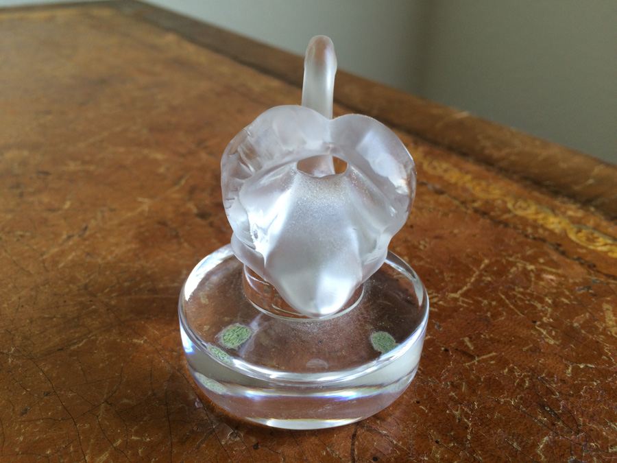 Lalique France Frosted Swan [Photo 8]