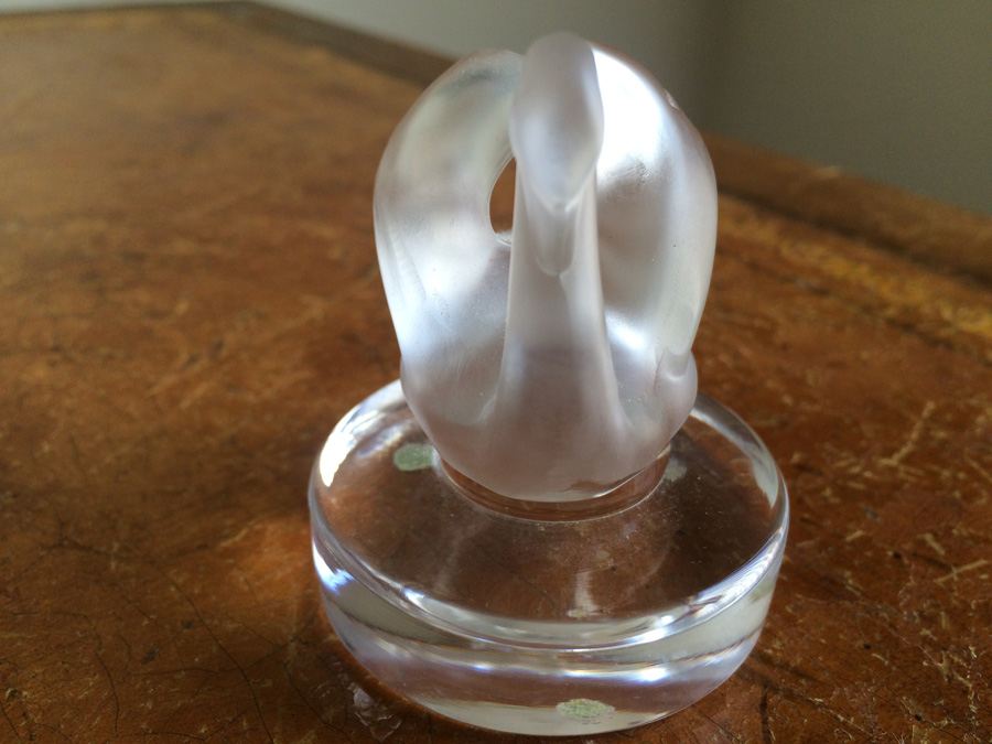 Lalique France Frosted Swan [Photo 6]