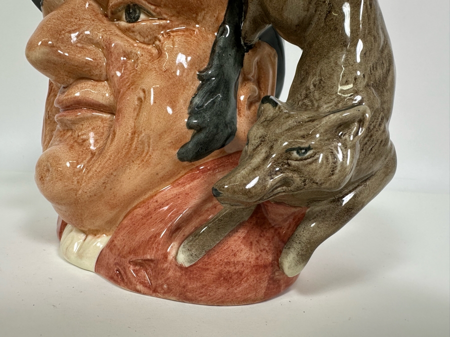 Vintage 1959 Royal Doulton Toby Mug 'Gone Away' D6531 Large Made In England 7H [Photo 6]