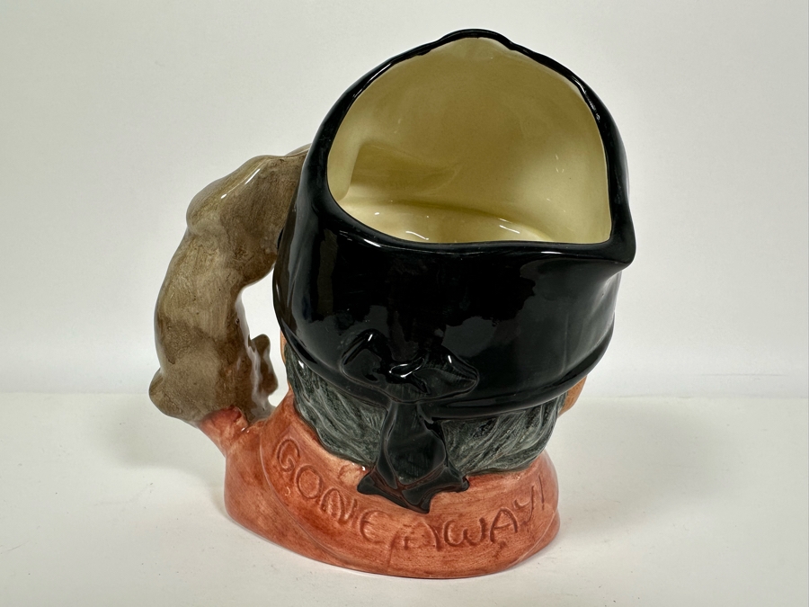 Vintage 1959 Royal Doulton Toby Mug 'Gone Away' D6531 Large Made In England 7H [Photo 4]