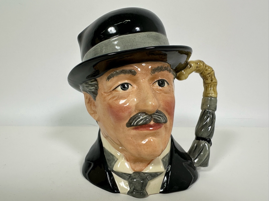 Vintage 1988 Royal Doulton Toby Mug 'City Gent' D6815 Large Made In England 7H [Photo 2]