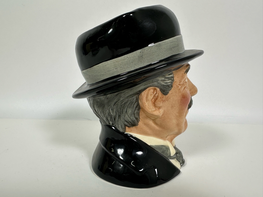 Vintage 1988 Royal Doulton Toby Mug 'City Gent' D6815 Large Made In England 7H [Photo 3]