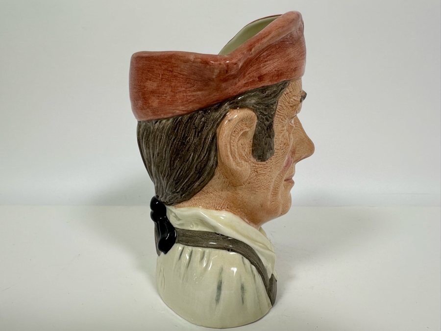Vintage 1962 Royal Doulton Toby Mug 'Character Jugs From Williamsburg: Blacksmith' D6571 Large Made In England 7.5H [Photo 3]