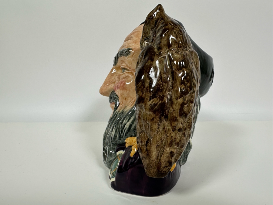 Vintage 1959 Royal Doulton Toby Mug 'Merlin' D6529 Large Made In England 7.5H [Photo 5]