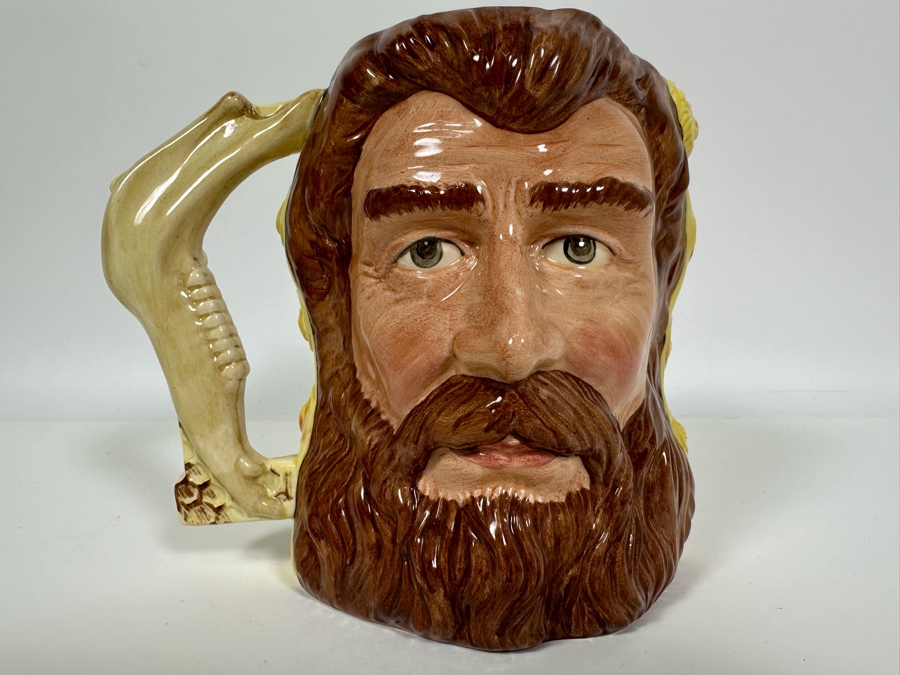 Vintage 1987 Limited Edition Royal Doulton Two Faced Toby Mug 'Star-Crossed Lovers Collection: Samson & Delilah' D6787 Large Made In England 7H [Photo 4]