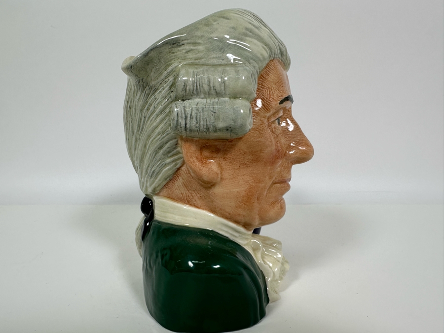 Vintage 1962 Royal Doulton Toby Mug 'Character Jugs From Williamsburg: Apothecary' D6567 Large Made In England 7H [Photo 3]