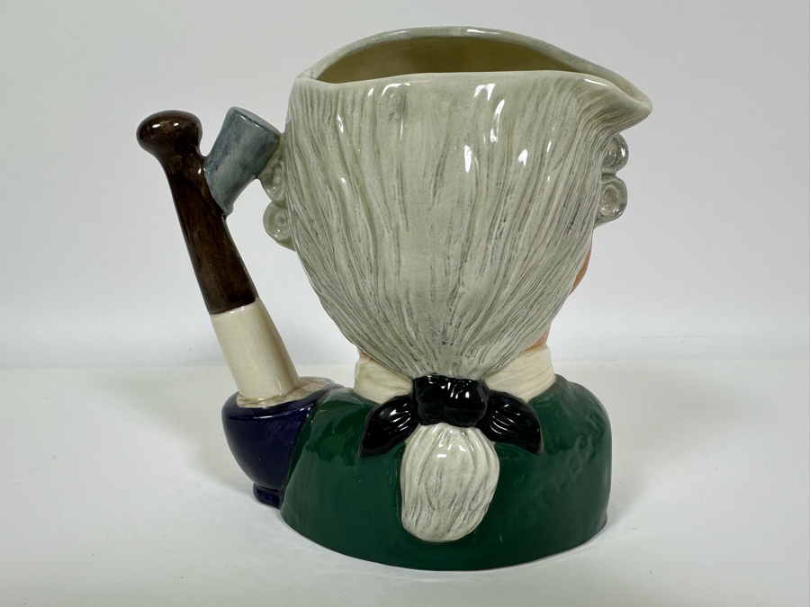 Vintage 1962 Royal Doulton Toby Mug 'Character Jugs From Williamsburg: Apothecary' D6567 Large Made In England 7H [Photo 4]