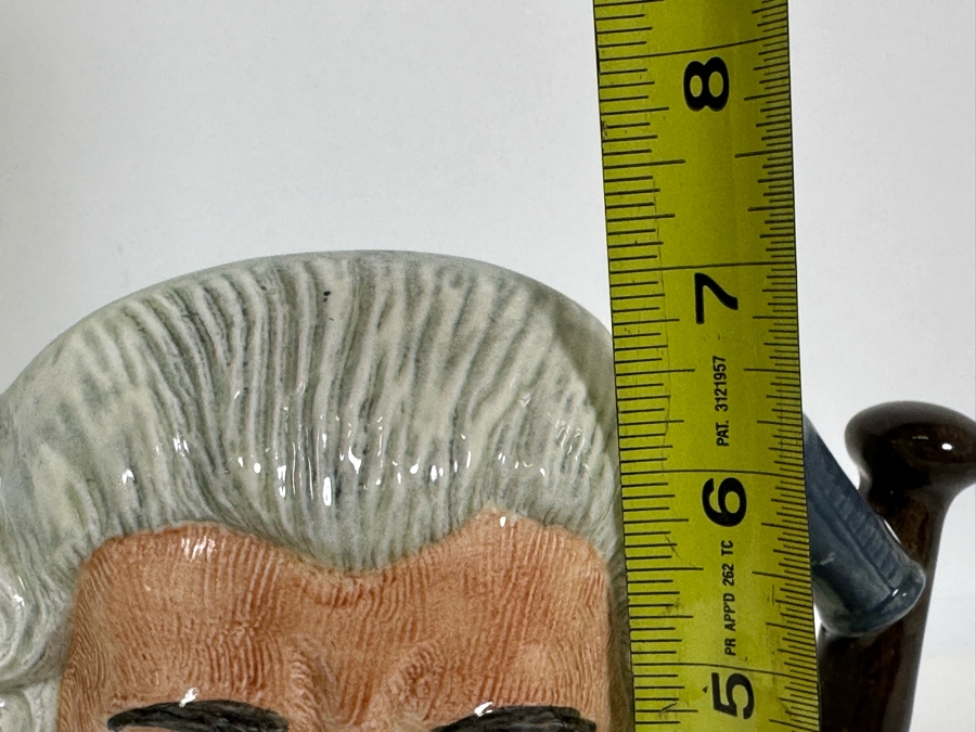 Vintage 1962 Royal Doulton Toby Mug 'Character Jugs From Williamsburg: Apothecary' D6567 Large Made In England 7H [Photo 8]