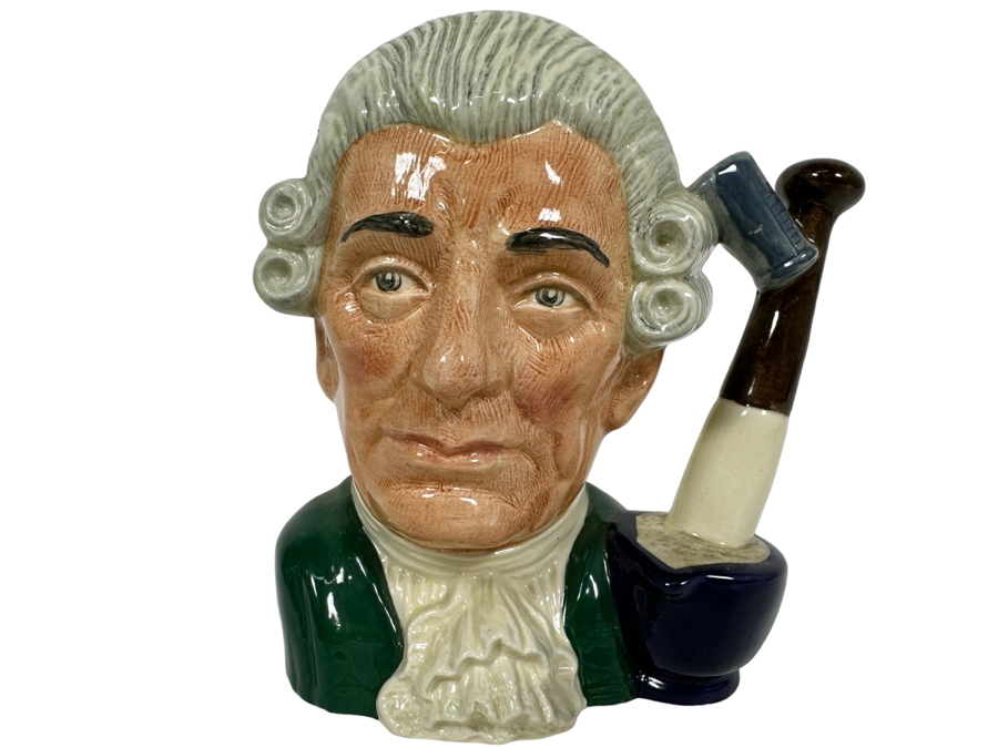 Vintage 1962 Royal Doulton Toby Mug 'Character Jugs From Williamsburg: Apothecary' D6567 Large Made In England 7H [Photo 1]