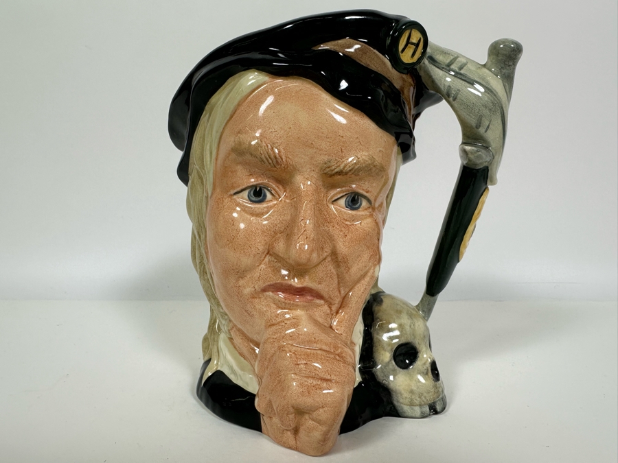 Vintage 1982 Royal Doulton Toby Mug 'The Shakespearean Collection: Hamlet' D6672 Large Made In England 7.5H [Photo 2]