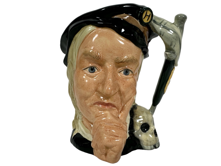 Vintage 1982 Royal Doulton Toby Mug 'The Shakespearean Collection: Hamlet' D6672 Large Made In England 7.5H [Photo 1]