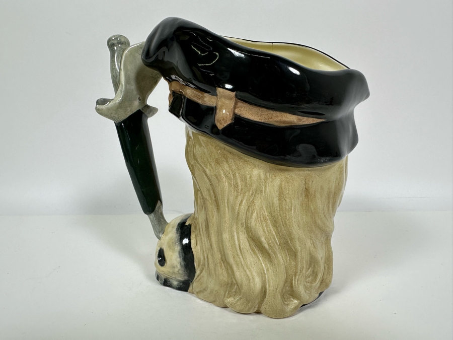 Vintage 1982 Royal Doulton Toby Mug 'The Shakespearean Collection: Hamlet' D6672 Large Made In England 7.5H [Photo 4]