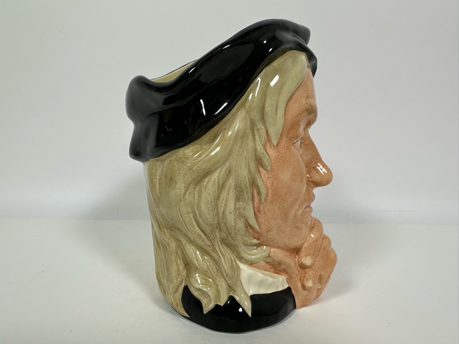 Vintage 1982 Royal Doulton Toby Mug 'The Shakespearean Collection: Hamlet' D6672 Large Made In England 7.5H [Photo 3]