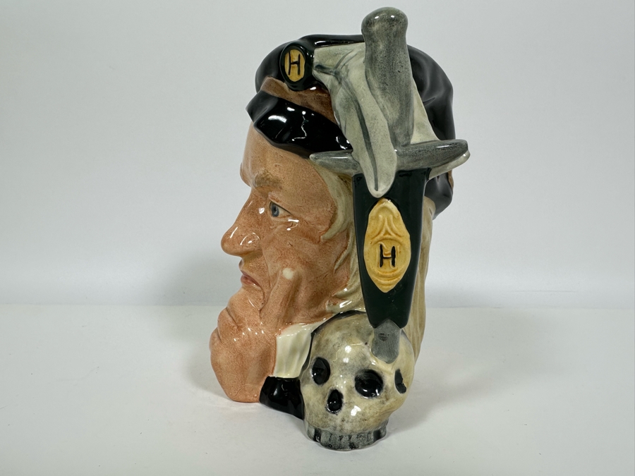 Vintage 1982 Royal Doulton Toby Mug 'The Shakespearean Collection: Hamlet' D6672 Large Made In England 7.5H [Photo 5]