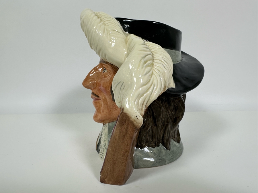Vintage 1982 Royal Doulton Toby Mug 'D'Artagnan' D6691 Large Made In England 7H [Photo 4]